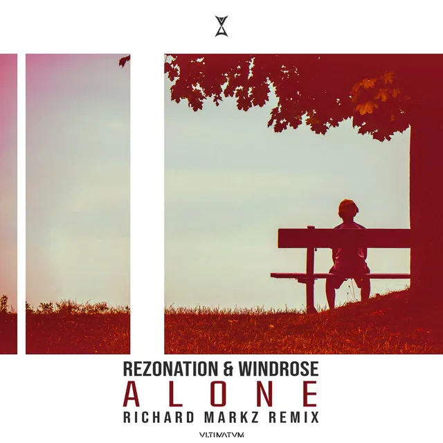 Alone - Richard Markz Remix by Rezonation, Richard Markz, Windrose - Euphoric Hardstyle cover art