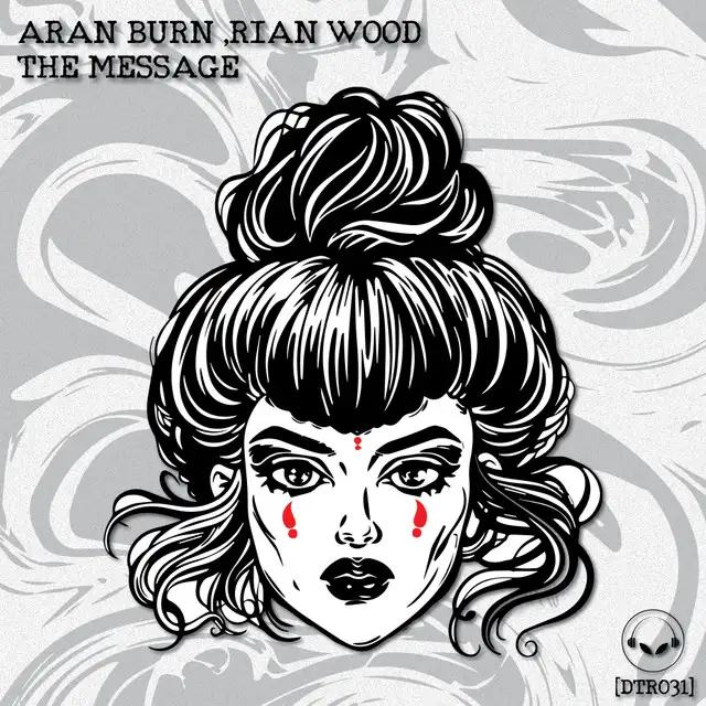 The Message by Rian Wood, Aran Burn - Hard Techno cover art