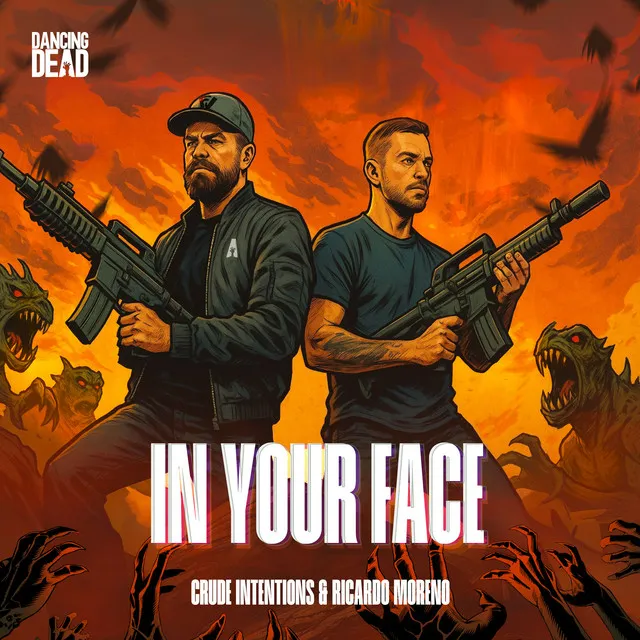 In Your Face by Ricardo Moreno, Crude Intentions - Hardstyle cover art