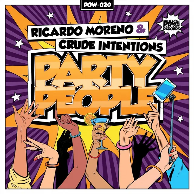 Party People by Ricardo Moreno, Crude Intentions - Hardstyle cover art