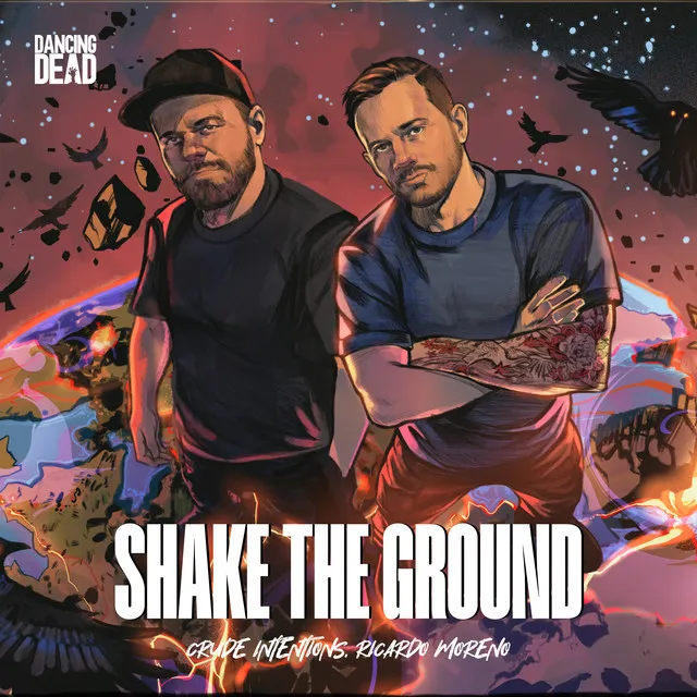 Shake The Ground by Ricardo Moreno, Crude Intentions - Hardstyle cover art