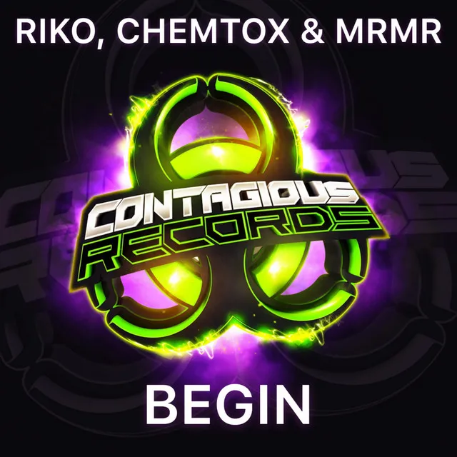 Begin - Radio Edit by Riko, Chemtox & MrMr - Happy Hardcore cover art