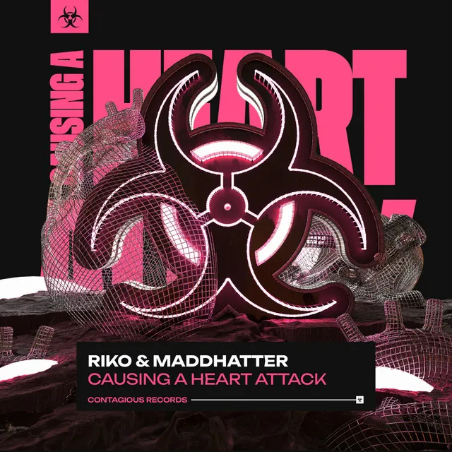 Causing A Heart Attack - Radio Edit by Riko, MaddHatter - Happy Hardcore cover art