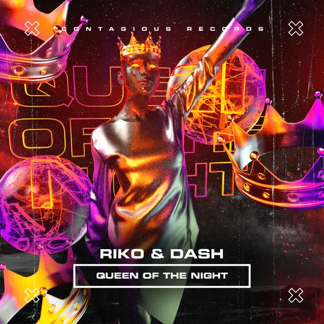 Queen Of The Night - Extended Mix by Riko, Dash - Happy Hardcore cover art