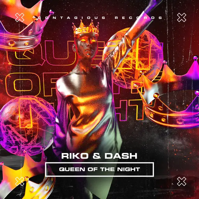 Queen Of The Night - Radio Edit by Riko, Dash - Happy Hardcore cover art