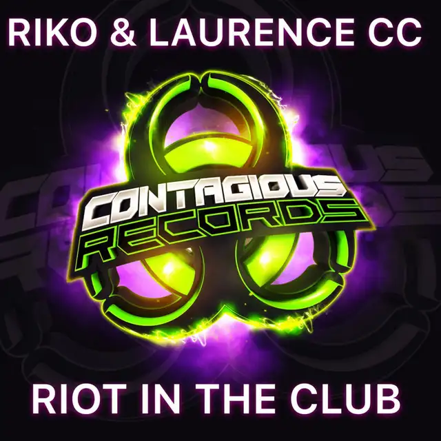 Riot In The Club by Riko, Laurence CC - Happy Hardcore cover art