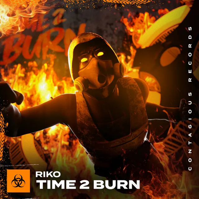 Time 2 Burn - Radio Edit by Riko - Happy Hardcore cover art