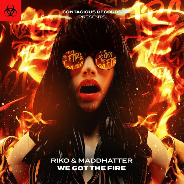 We Got The Fire - Radio Edit by Riko, MaddHatter - Happy Hardcore cover art