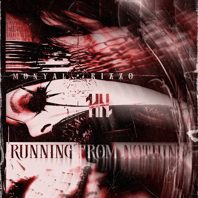 RUNNING FROM NOTHING by Rizzo, Monyal - Hard Techno cover art