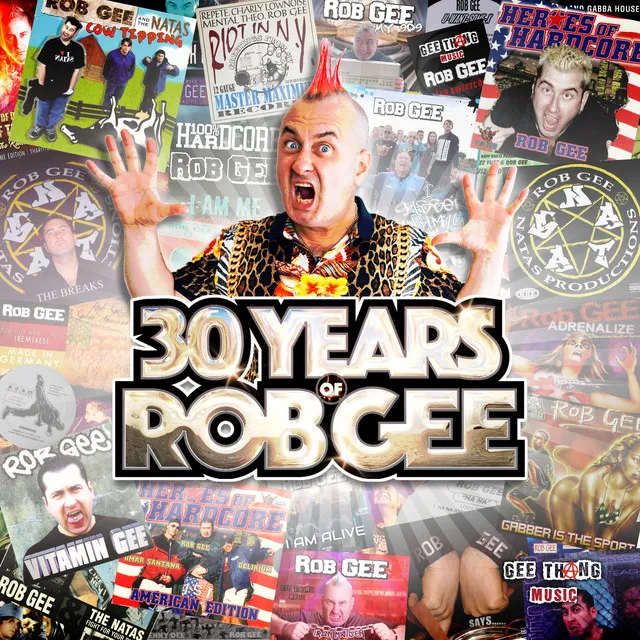 Gabber Up Your Ass by Rob Gee - Hardcore cover art