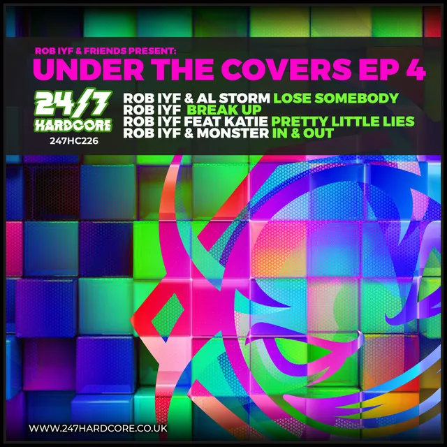 In & Out by Rob IYF, Monster - Happy Hardcore cover art