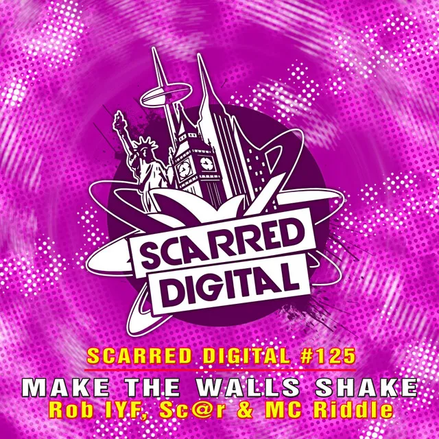 Make The Walls Shake by Rob IYF, Sc@r, MC Riddle - Happy Hardcore cover art