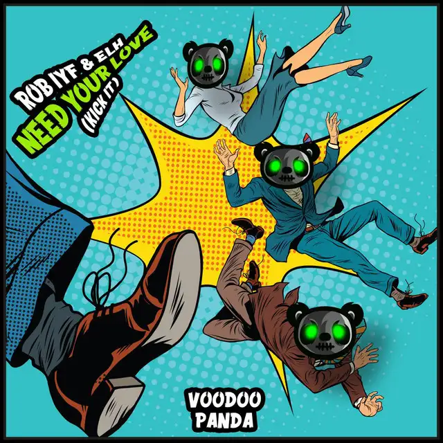 Need Your Love (Kick It) - Radio Mix by Rob IYF, ELH - Happy Hardcore cover art