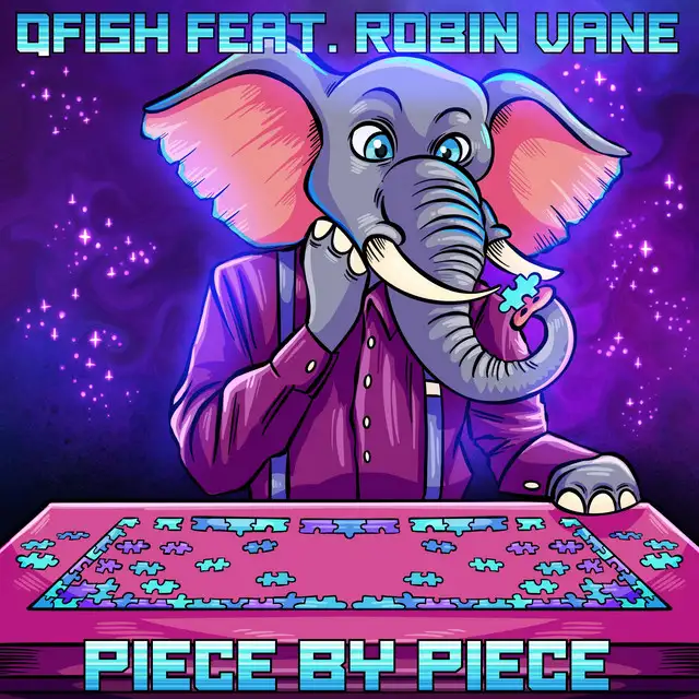 Piece By Piece by Robin Vane, Qfish - Hardstyle cover art