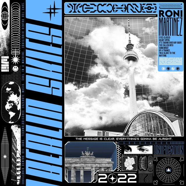 AZUL by Roni Martinez - Hard Techno cover art