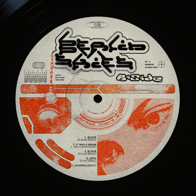 BLACK - Valvo Remix by Roni Martinez, Valvo - Hard Techno cover art