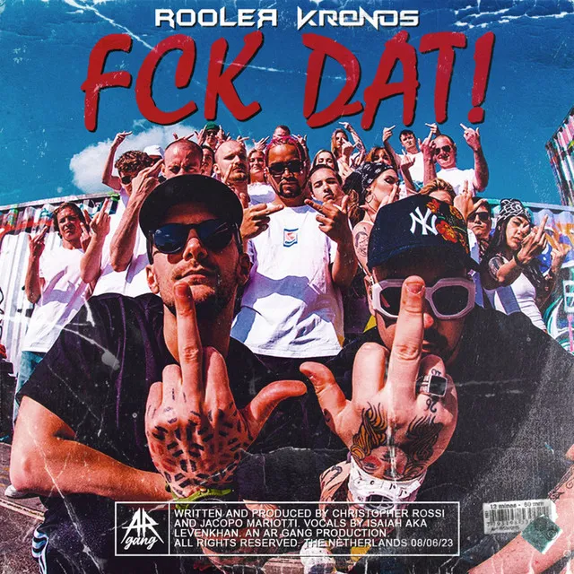 FCK DAT! by Rooler, Kronos - Rawstyle cover art