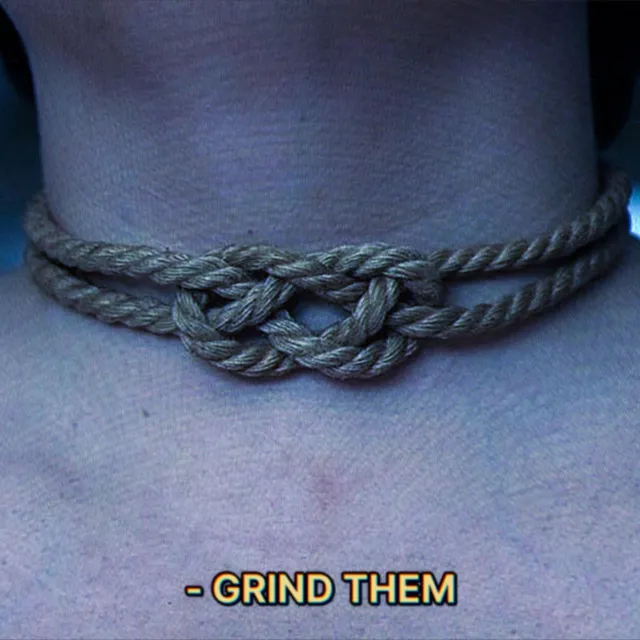 GRIND THEM by Rorganic - Hard Techno cover art