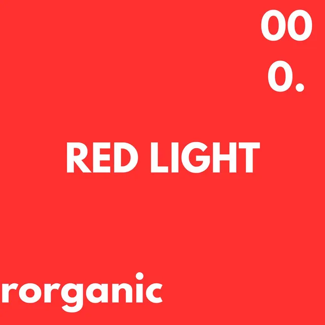RED LIGHT by Rorganic - Hard Techno cover art