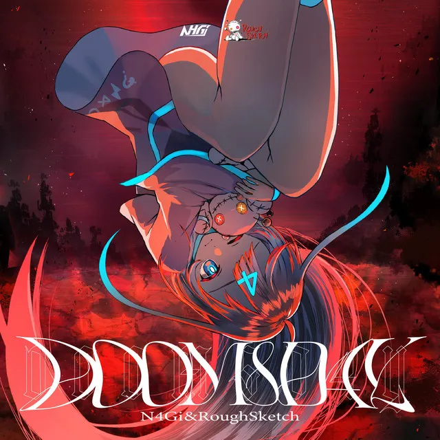 DOOMSD4Y by RoughSketch, N4Gi - Hardcore cover art