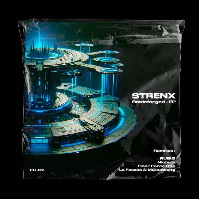 Battleforged - RUBIØ Remix by RUBIØ, Strenx, Dur Label - Hard Techno cover art