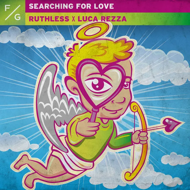 Searching For Love by Ruthless, Luca Rezza - Hardstyle cover art