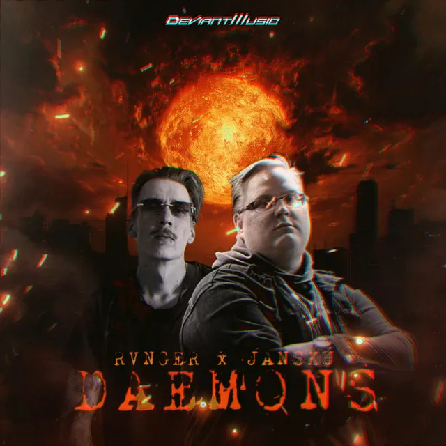 DAEMONS by RVNGER, Jansku - Hardstyle cover art