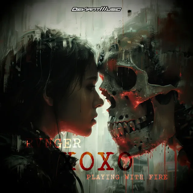 XOXO (PLAYING WITH FIRE) by RVNGER - Hardstyle cover art