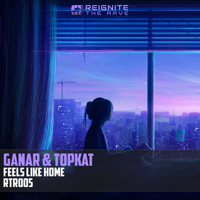 Feels Like Home - Extended Mix by Ryan Ganar, TopKat - Happy Hardcore cover art