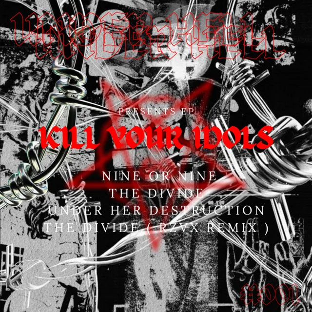 The Divide - RZVX Remix by RZVX, Kill Your Idols - Hard Techno cover art