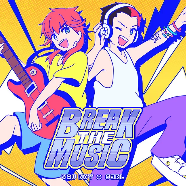 Break The Music by S3RL, Vau Boy - Happy Hardcore cover art