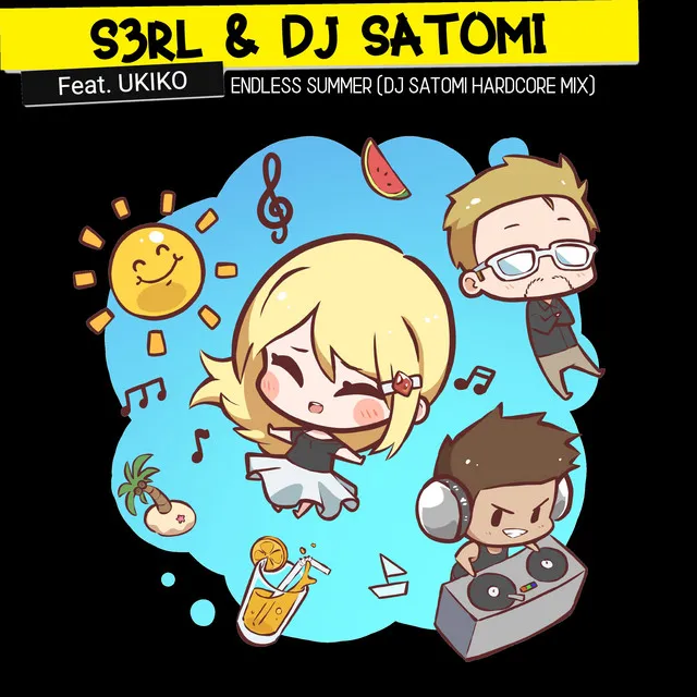 Endless Summer - DJ Satomi Hardcore Mix by S3RL, DJ Satomi, Ukiko - Happy Hardcore cover art