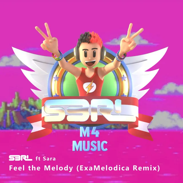 Feel the Melody - ExaMelodica Remix by S3RL, ExaMelodica - Happy Hardcore cover art