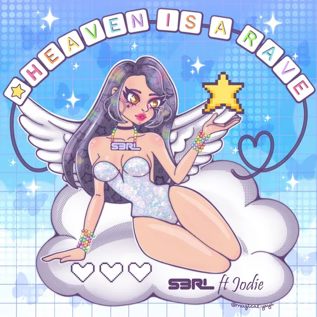 Heaven is a Rave by S3RL, Jodie - Happy Hardcore cover art
