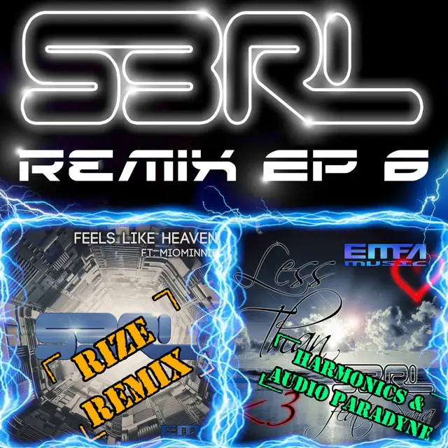 Less Than 3 - Harmonics & Audio Paradyne Remix by S3RL, Sara - Happy Hardcore cover art