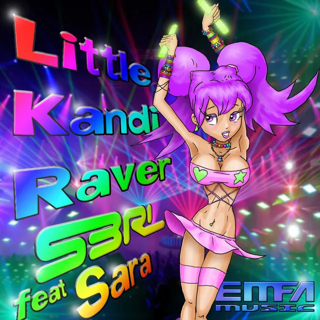 Little Kandi Raver 2012 by S3RL - Happy Hardcore cover art