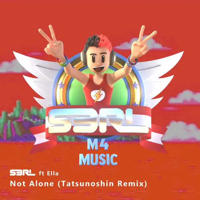 Not Alone - Tatsunoshin Remix by S3RL, Tatsunoshin - Happy Hardcore cover art