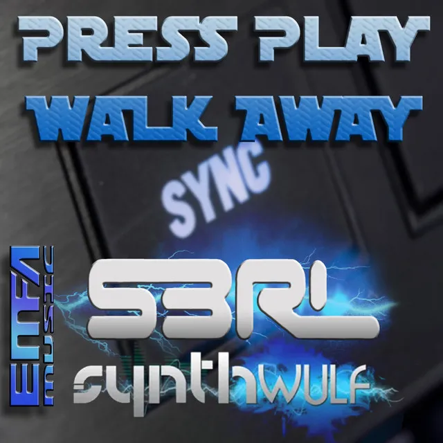Press Play Walk Away - Original Mix by S3RL, SynthWulf - Happy Hardcore cover art