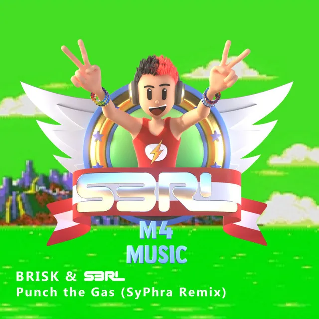 Punch the Gas - SyPhra Remix by S3RL, Brisk, SyPhra - Uptempo cover art