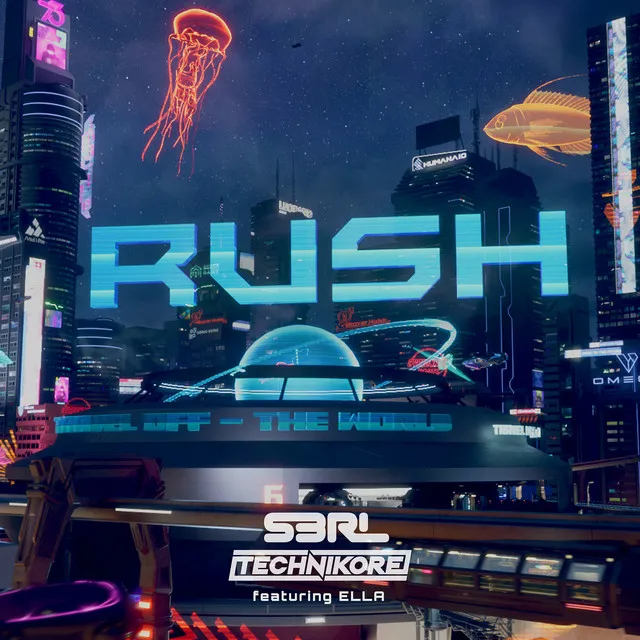 Rush by S3RL, Technikore, Ella - Happy Hardcore cover art