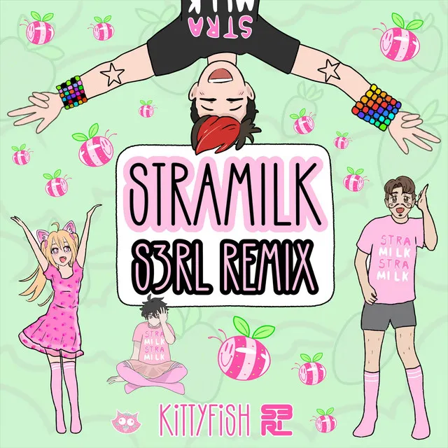 STRAMILK - S3RL Remix by S3RL, kittyfish - Happy Hardcore cover art