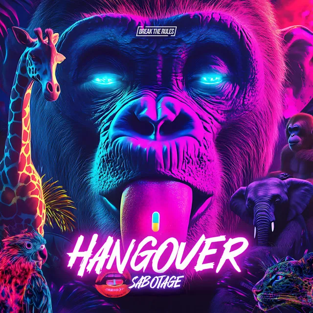 Hangover by Sabotage - Hardstyle cover art