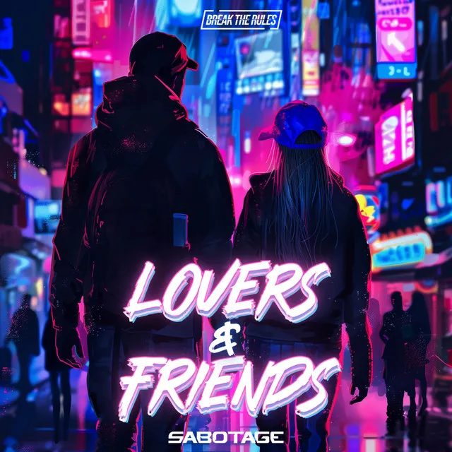 Lovers & Friends by Sabotage - Hardstyle cover art