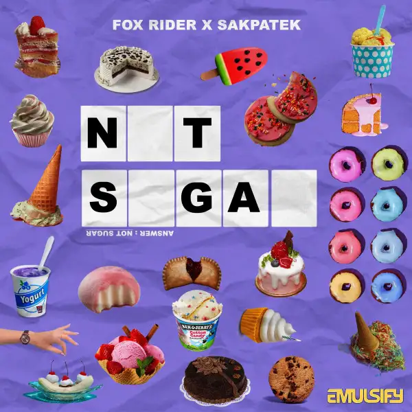 Not Sugar by Sakpatek, Fox Rider - Frenchcore cover art