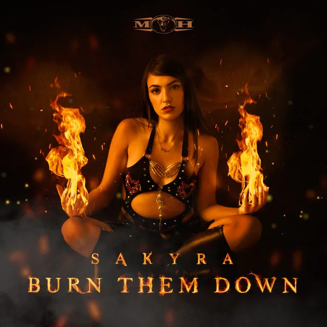 Burn Them Down by Sakyra - Uptempo cover art