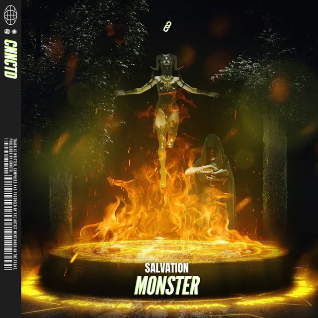 Monster by Salvation - Hardstyle cover art