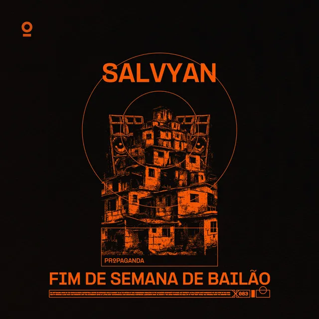Fim de Semana de Bailão by Salvyan - Hard Techno cover art