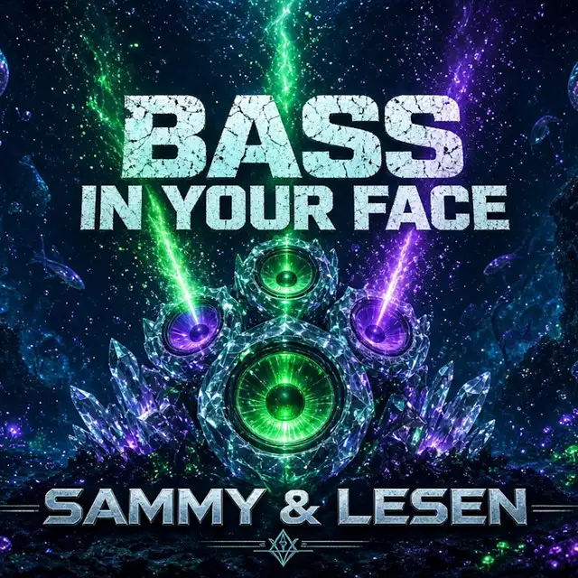 Bass In Your Face by SAMMY & LESEN - Hard Techno cover art