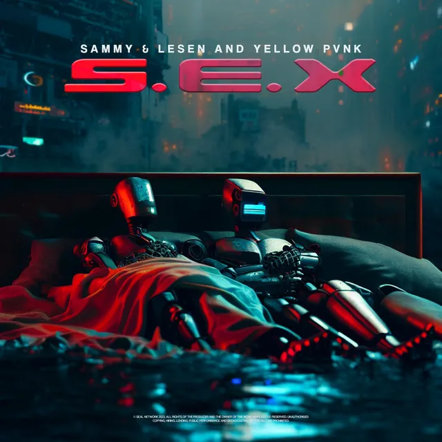 S.E.X. - Extended Mix by SAMMY & LESEN, Yellow Pvnk - Hardstyle cover art