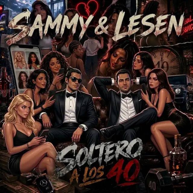 Soltero A los 40 by SAMMY & LESEN - Hard Techno cover art